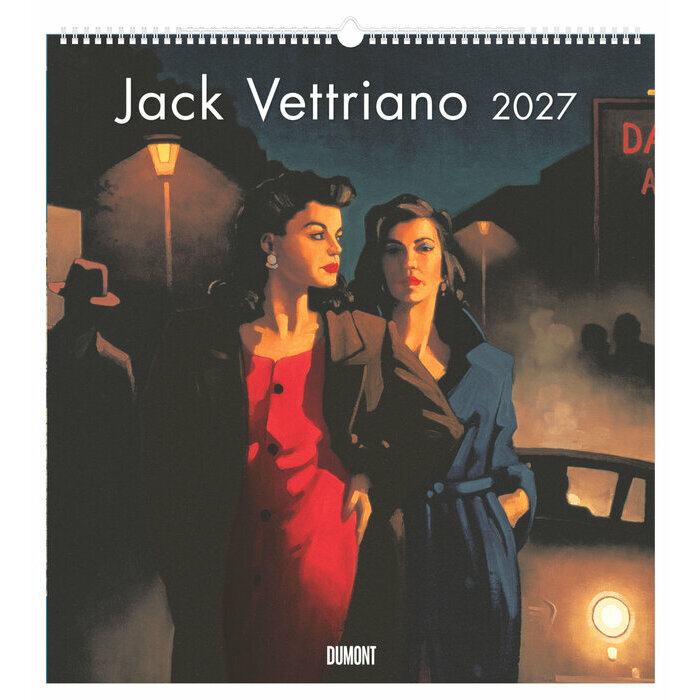 Maxi Calendrier Papier 2027 Art Jack Vettriano