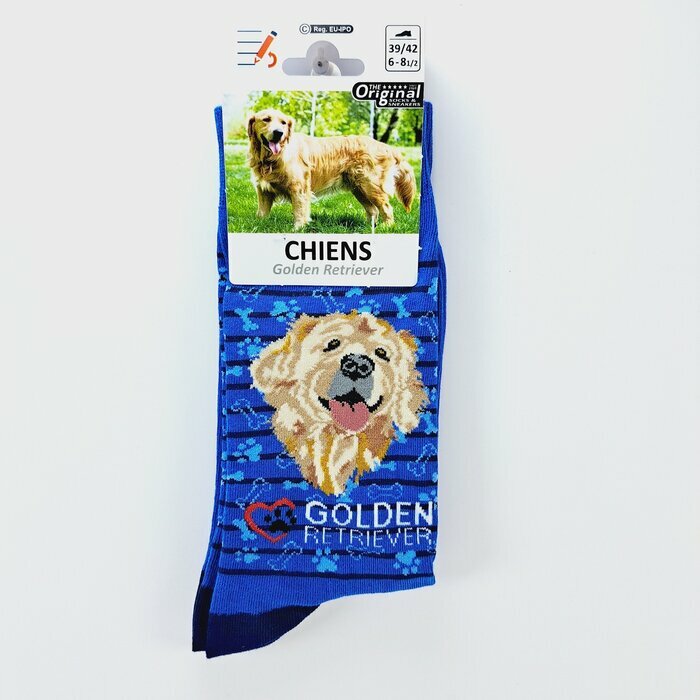 Chaussettes Chien de Race Golden Retriever Chaussettes Race Golden Retriever