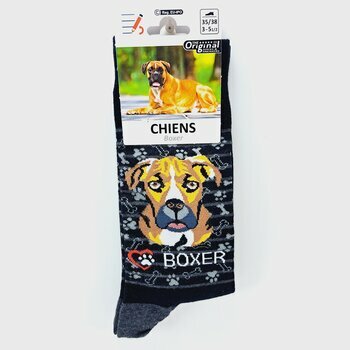 Chaussettes Chien de Race Boxer