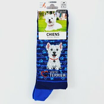 Chaussettes Chien de Race Westie West Highland