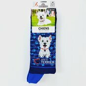 Chaussettes Chien de Race Westie West Highland Chaussettes Chien de Race Westie West Highland