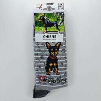 Chaussettes Chien de Race Pinscher Nain