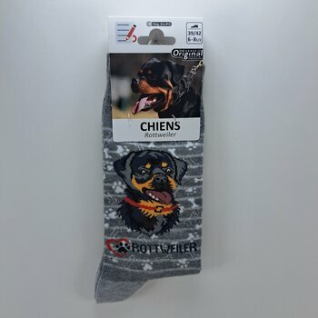 Chaussettes Chien de Race Rottweiler
