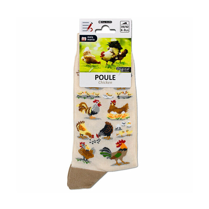 Chaussettes Animaux Ferme Poule