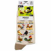 Chaussettes Animaux Ferme Poule