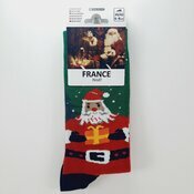 Chaussettes P�re No�l Joyeux No�l