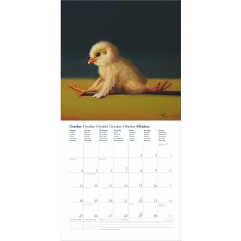 Calendrier 2027 Poussin Yoga - Lucia Heffernan