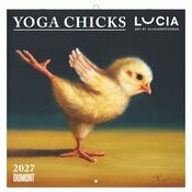 Calendrier Papier 2027 Poussin Yoga - Lucia Heffernan