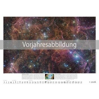 Maxi Calendrier 70x50cm 2027 Astronomie Etoiles 