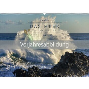 Maxi Calendrier 60x50cm 2027 La Mer Oc&eacute;an