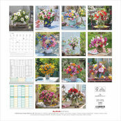 Calendrier Jardin 2027 Bouquet de fleurs