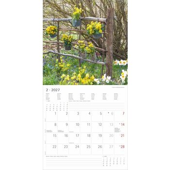 Calendrier 2027 Jardins Nature et D&eacute;tente