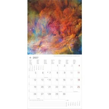 Calendrier 2027 Espace Plan&egrave;tes