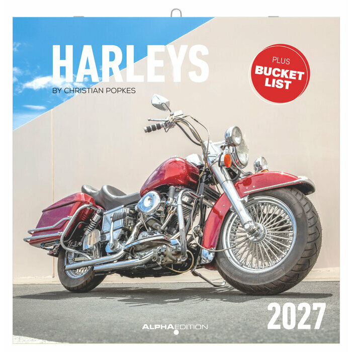 Calendrier Motos 2027 Moto Harley Davidson 