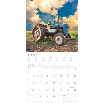 Calendrier 2027 Tracteurs Agriculture