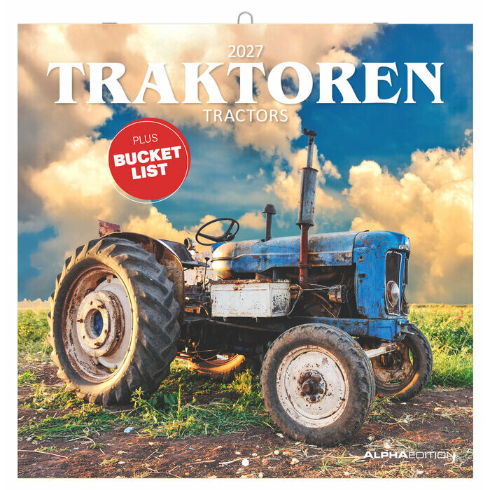 Calendrier Mural 2027 Tracteurs Agriculture