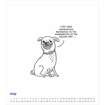 Calendrier 2027 Bd Humour Chat Chien - A Cat's and Dog's life