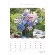 Calendrier A3 Spirale 2027 Bouquets Fleurs Champ�tres