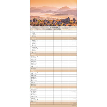 Calendrier Familial 2027 Iles de R&ecirc;ve
