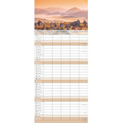 Calendrier Familial 2027 Iles de R�ve