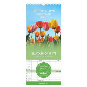 Calendrier Familial 2027 Happy Moments