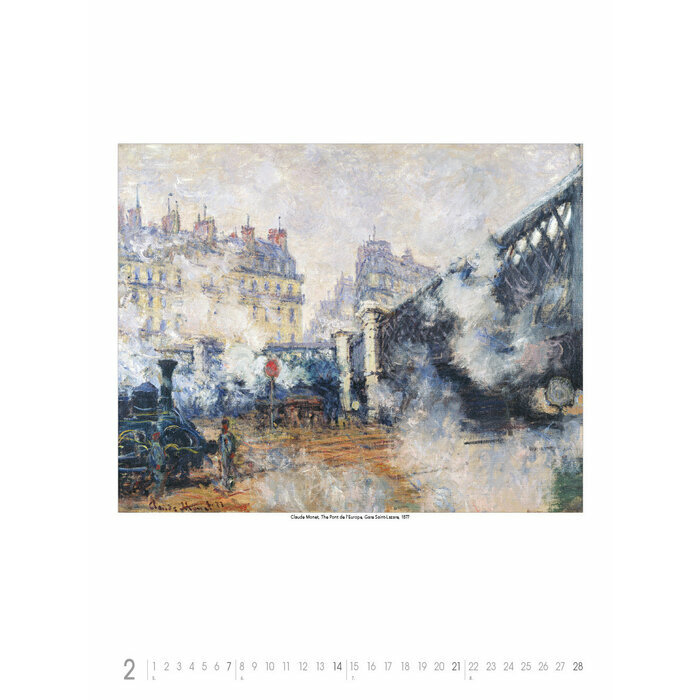 Maxi Calendrier 42x56cm 2027 Claude Monet