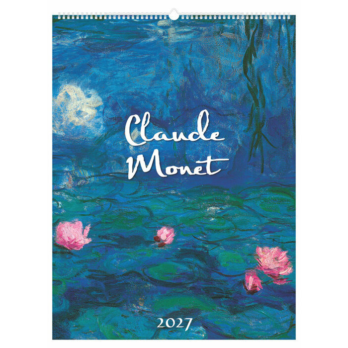 Maxi Calendrier PApier42x56cm 2027 Claude Monet