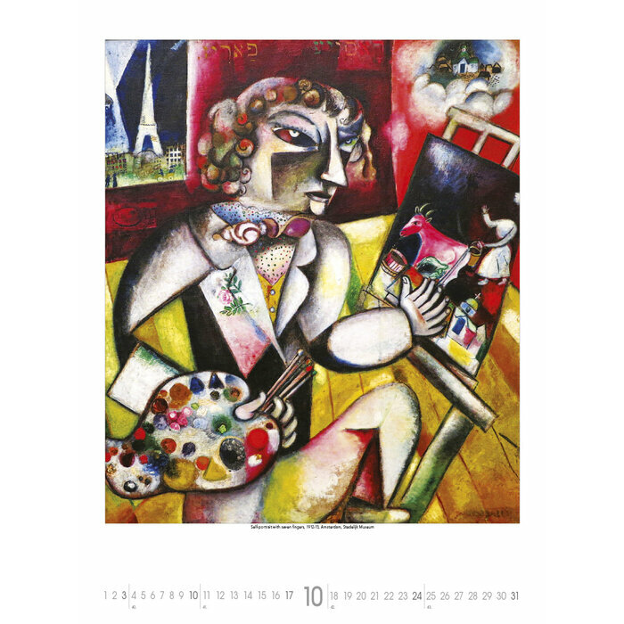 Maxi Calendrier Mural 2027 Marc Chagall