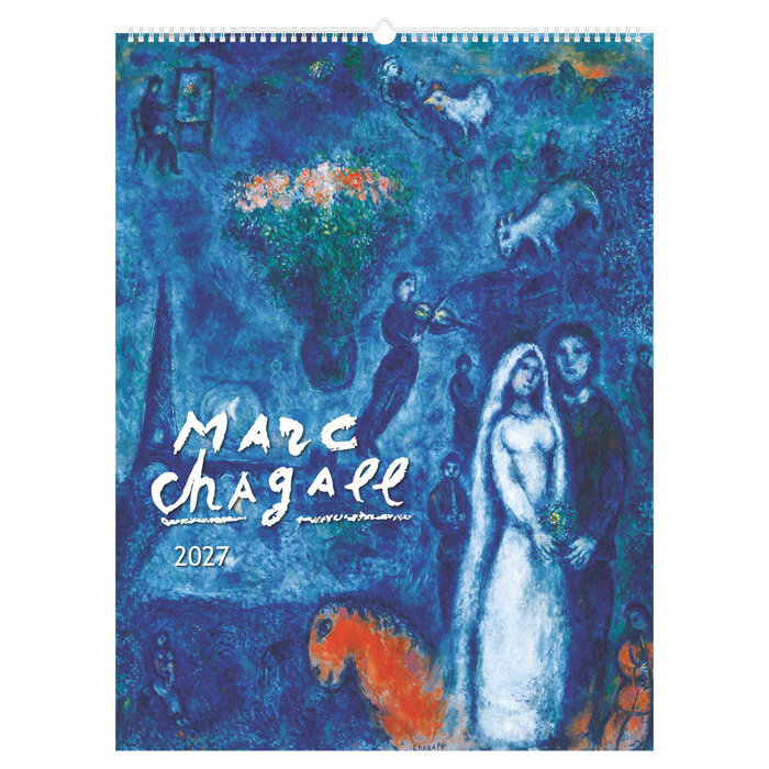 Maxi Calendrier Mural 42x56cm 2027 Marc Chagall
