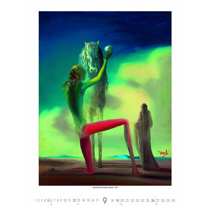 Maxi Calendrier 42x56cm 2027 Salvador Dali
