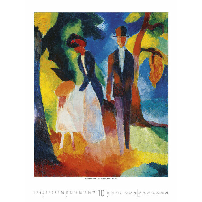 Maxi Calendrier 42x56cm 2027 Art Jawlensky