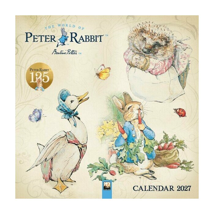 Calendrier 2027 Pierre le Lapin Beatrix Potter Conte Calendrier Mural 2027 Pierre le Lapin Beatrix Potter Conte