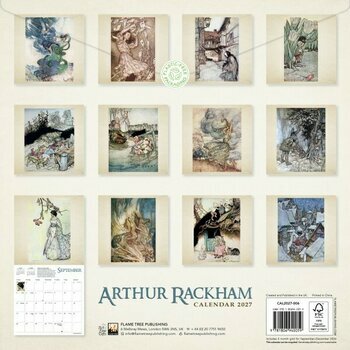 Calendrier 2027 Arthur Rackham Age d'Or