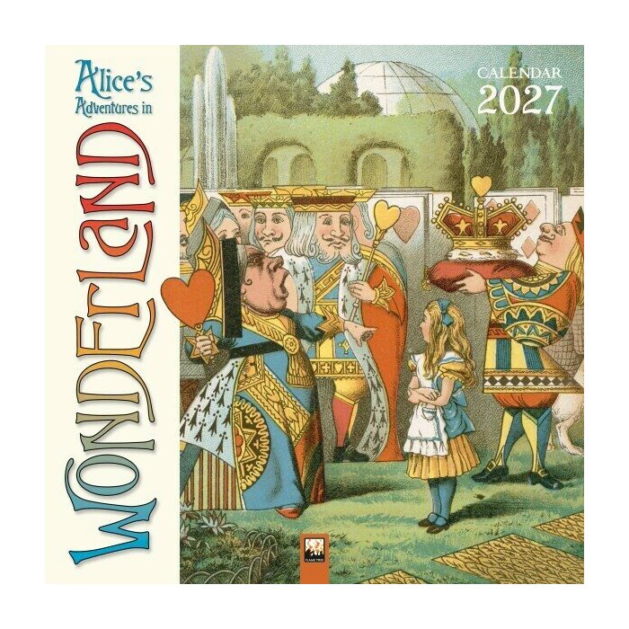 Calendrier Papier 2027 Alice aux Pays des Merveilles Illustrations