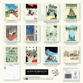 Calendrier 2027 Heath Robinson Engins Etranges
