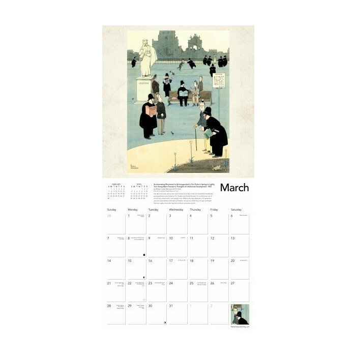 Calendrier 2027 Heath Robinson Engins Etranges