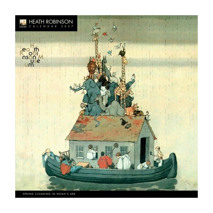 Calendrier Papier 2027 Heath Robinson Engins Etranges