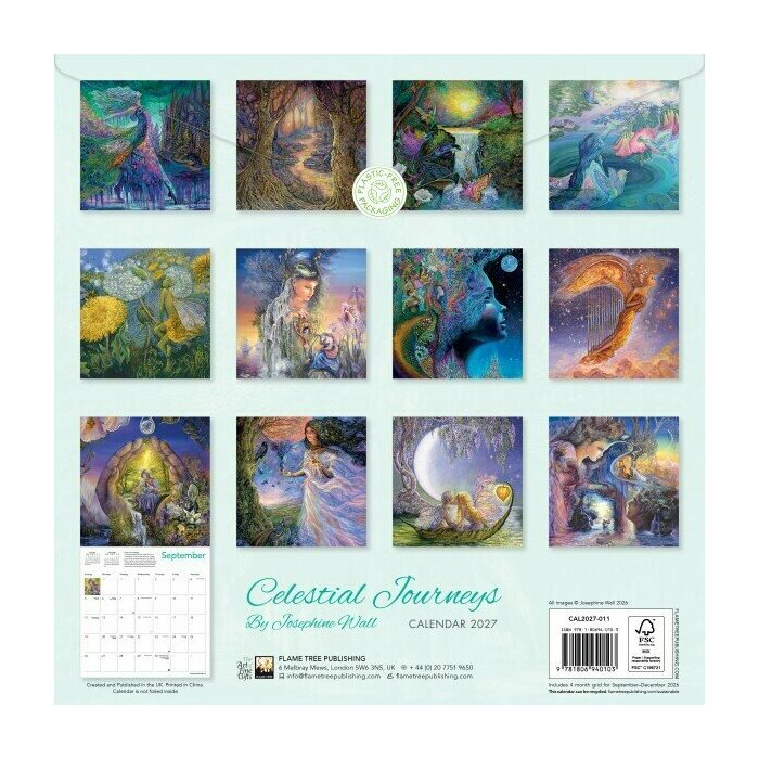Calendrier 2027 Voyages C�lestes et Spirituels