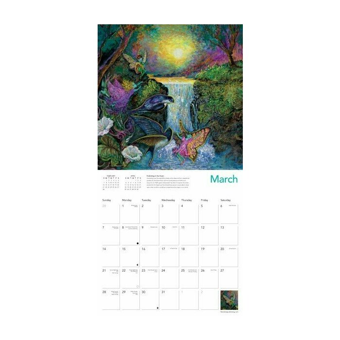 Calendrier mural 2027 Voyages C�lestes et Spirituels