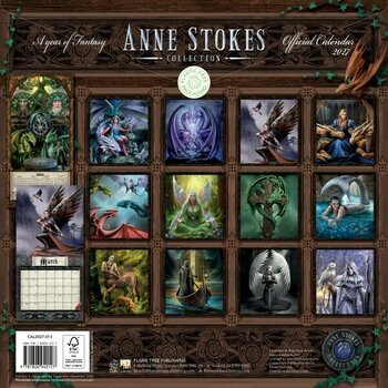 Calendrier 2027 Monde Fantastique Anne Stokes Cr&eacute;atures
