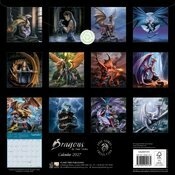 Calendrier Mural 2027 Dragons Anne Stokes Fantastiques