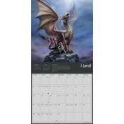 Calendrier Mural 2027 Dragons Anne Stokes Fantastiques