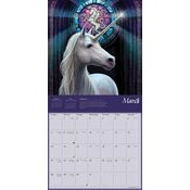 Calendrier Mural 2027 Licornes Anne Stokes Fantastiques