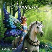 Calendrier Papier 2027 Licornes Anne Stokes Fantastiques