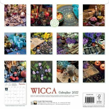 Calendrier 2027 Religion Pa&iuml;enne Wicca