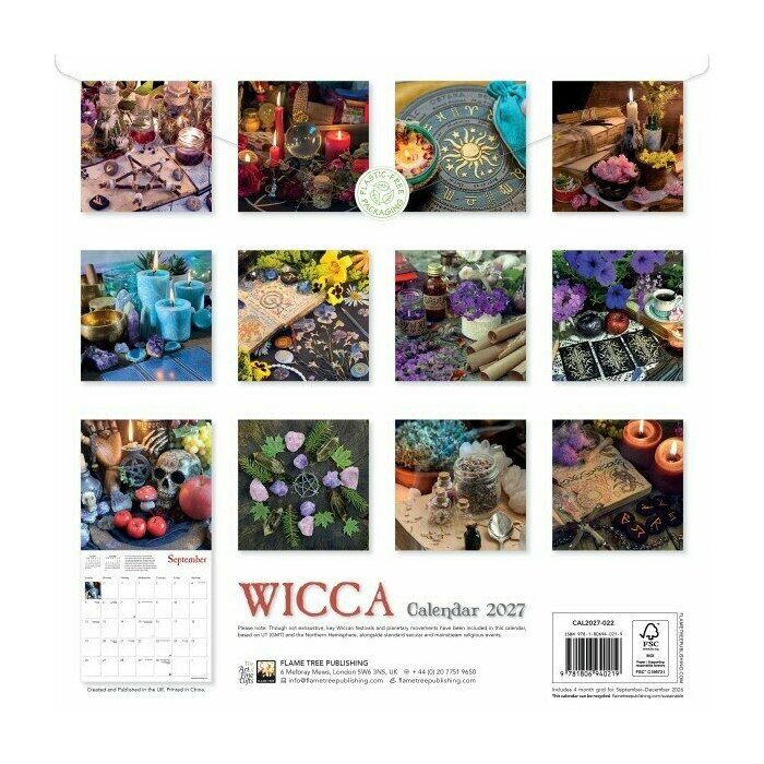 Calendrier 2027 Religion Pa�enne Wicca