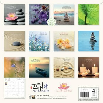 Calendrier 2027 Z&eacute;nitude et Po&eacute;sie M&eacute;ditation