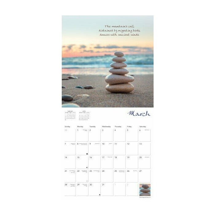 Calendrier 2027 Zénitude et Poésie Méditation Calendrier Papier 2027 Zénitude et Poésie Méditation