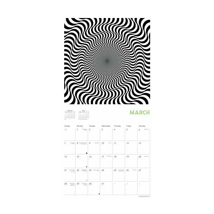 Calendrier 2027 Jeux et Illusions d'Optiques 