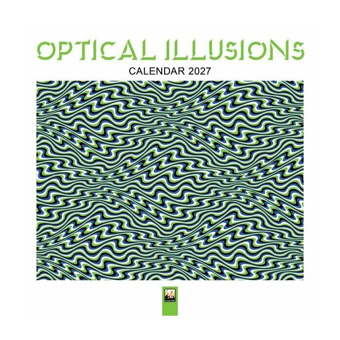 Calendrier Mural 2027 Jeux et Illusions d'Optiques 
